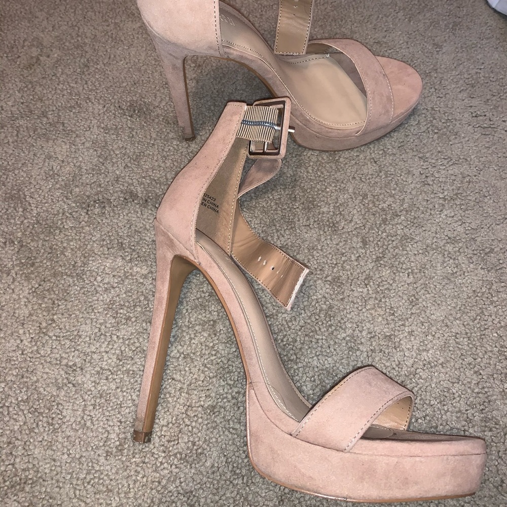 Tan High Heels